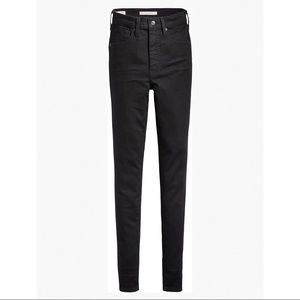 Levi’s mile high super skinny black jeans, 29, NWT